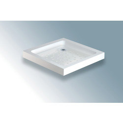 SP High Wall ABS Cap Stone Resin Shower Trays - 760 x 760 x 80mm - STX-442328 