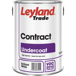 Leyland Trade Contract Undercoat - 5L Brilliant White - STX-446782 
