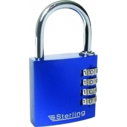 Sterling 3-Dial Anodised Combo Padlock - 30mm - STX-447087 