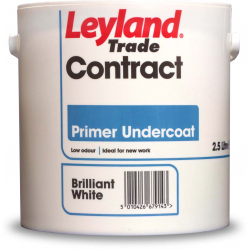 Leyland Trade Contract Acrylic Primer Undercoat - 2.5L Brilliant White - STX-447557 