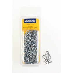Challenge Netting Staples - Zinc Plated (Folding Clam Pack) - 15mm - STX-450667 