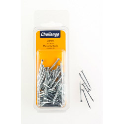 Challenge Masonry Nails - Zinc Plated (Folding Clam Pack) - 30mm - STX-450979 