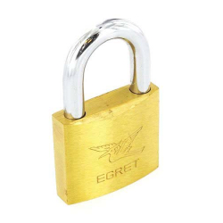 Securit Keyed Alike Padlock Brass Pk 4 - 40mm - STX-457905 
