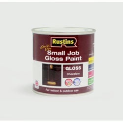 Rustins Quick Dry Small Job Gloss 250ml - Chocolate - STX-486068 