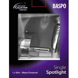 Powermaster Basic Single Spot - Brushed - STX-488969 