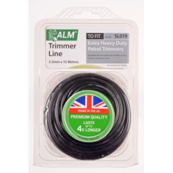 ALM Trimmer Line - Black - 3.5mm x 15m - STX-492026 