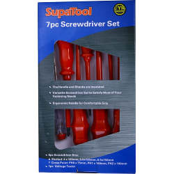 SupaTool Screwdriver Set - 7 Piece - STX-500591 