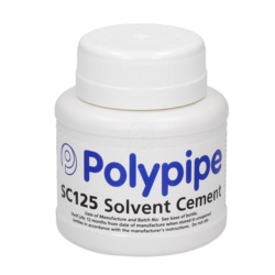 Polypipe Solvent Cement (BS6209) - 125ml - STX-508396 