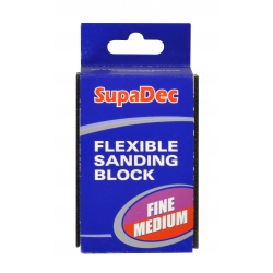 SupaDec Flexible Sanding Block - Fine/Medium - STX-511737 
