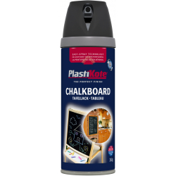 PlastiKote Chalkboard Spray Paint - Black 400ml - STX-534422 