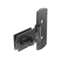 Securit Vertical Locking Bar Black - 150mm - STX-535748 