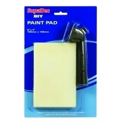 SupaDec DIY Paint Pad with Handle - 6x4" - STX-537129 