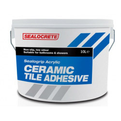 Sealocrete Acrylic Ceramic Tile Adhesive - 10L - STX-552078 