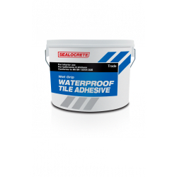 Sealocrete Wet Grip Waterproof Tile Adhesive - 10L - STX-552128 