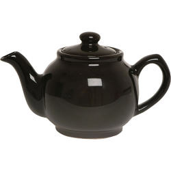 Price & Kensington Teapot - 6 Cup Black Gloss - STX-558348 