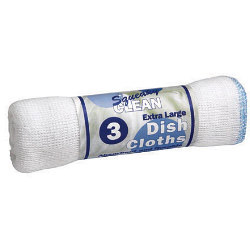 Squeaky Clean Extra Large Dish Cloths - Pack 3 - STX-559300 