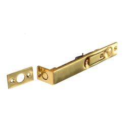 Securit Brass Flush Bolt - 150mm - STX-563055 