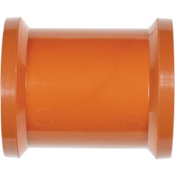 Polypipe Double Socket - 4"/110mm - STX-563548 