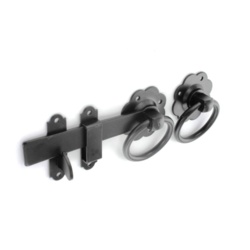 Securit Ring Gate Latch Black - 150mm - STX-564125 