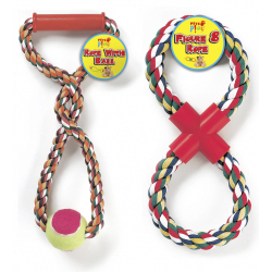 Pets at Play Rope with Ball & Figure 8 Rope - STX-573869 
