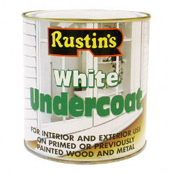 Rustins White Undercoat - 500ml - STX-580196 