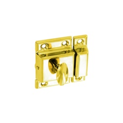 Securit Cupboard Turn Brass Plated - 50mm - STX-580882 