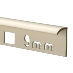Tile Rite White PVC Tile Trim - 9mm - STX-582756 
