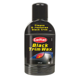 Carplan Black Trim Wax - 375ml - STX-583639 