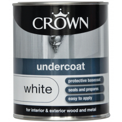 Crown Undercoat 750ml - Pure Brilliant White - STX-588579 