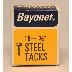 Bayonet Tacks (Fine Cut Steel) - Blue (Box Pack) - 10mm - STX-592844 