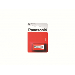Panasonic Zinc Carbon Battery - 9v (Card 1) - STX-596531 