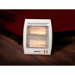 SupaWarm Halogen Heater 800w - Size - 268mm(w)x130mm(d)x370mm(h) - STX-597017 