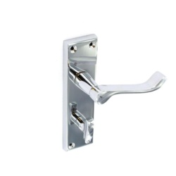 Securit Chrome Scroll Bathroom Handles (Pair) - 150mm - STX-597755 