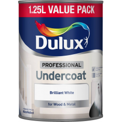 Dulux Professional Undercoat 1.25L - Brilliant White - STX-599579 