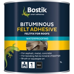 Bostik Bituminous Felt Adhesive for Roofs - 1L - STX-600376 