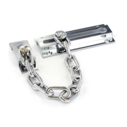 Securit Brass Door Chain - 80mm CP - STX-624329 