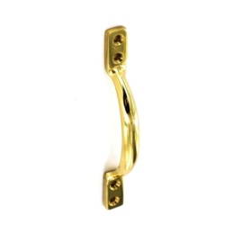 Securit Brass Sash Handle - 125mm - STX-624500 