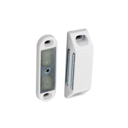 Securit Heavy Magnetic Catch - White S5433 - STX-625037 
