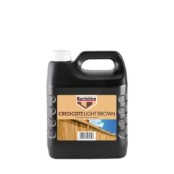 Bartoline Creocote Timber Treatment - 4L Light Brown - STX-638212 