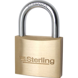 Sterling Mid Security Brass Padlock - 50mm - STX-638684 