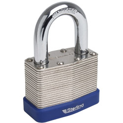 Sterling Mid Security Laminated Padlock - 50mm - STX-639199 