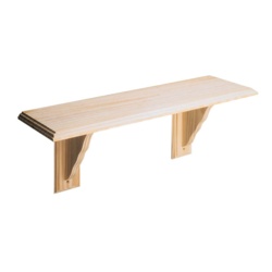 Core Natural Wood Shelf Kit - Pine 1185mm - STX-646500 