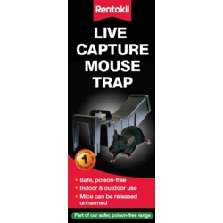 Rentokil Live Capture Mouse Trap - Boxed - STX-652351 
