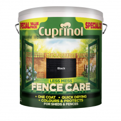 Cuprinol Less Mess Fence Care 6L - Black - STX-663765 