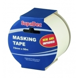 SupaDec Masking Tape - 72mm x 50m - STX-664444 