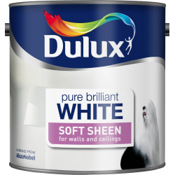 Dulux Soft Sheen 2.5L - Pure Brilliant White - STX-672022 