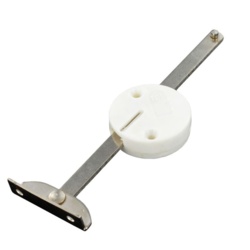 Securit Lift Up Flap Stay Nickel Plated - 200mm - STX-676202 