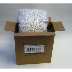 Swish Curtain Hooks - White, Pack of 100 - STX-690959 