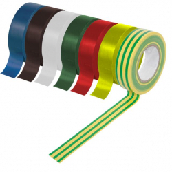 SupaLec PVC Insulation Tapes - Green & Yellow 5 Metre Pack 10 - STX-703391 
