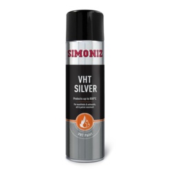 Simoniz Very High Temperature Paint - 500ml Silver - STX-734170 